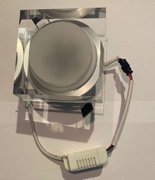 Imagen de Downlight de embutir cuadrado 5w Luz Calida