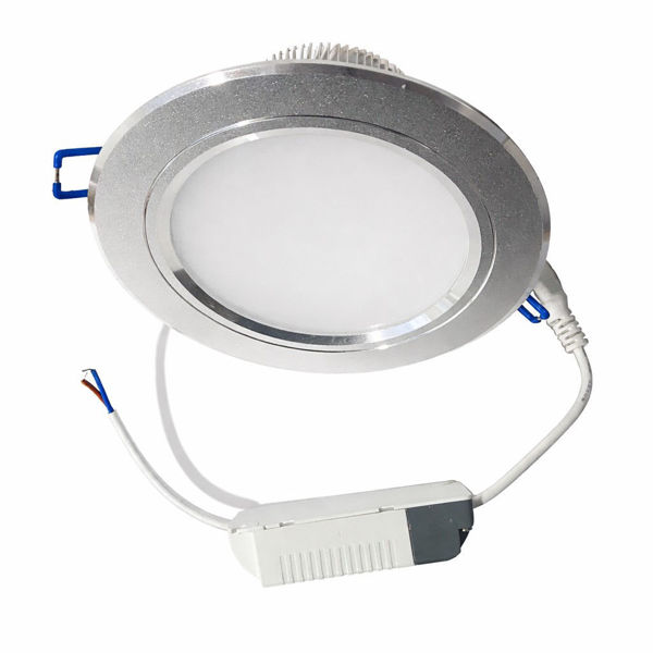 Imagen de Downlight 12w frio de aluminio Luz Fria