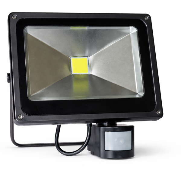 Imagen de Reflector 30w con sensor de movimiento Luz Fria