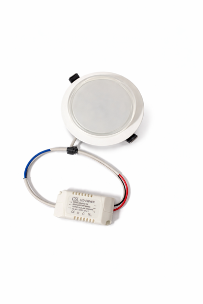 Imagen de Downlight de embutir acrílico 12w blanco luz cálida