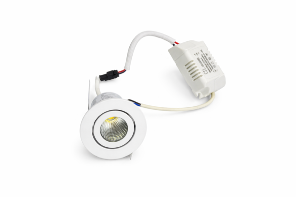 Imagen de Downlight Embutir 7w blanco Luz calida ajustable