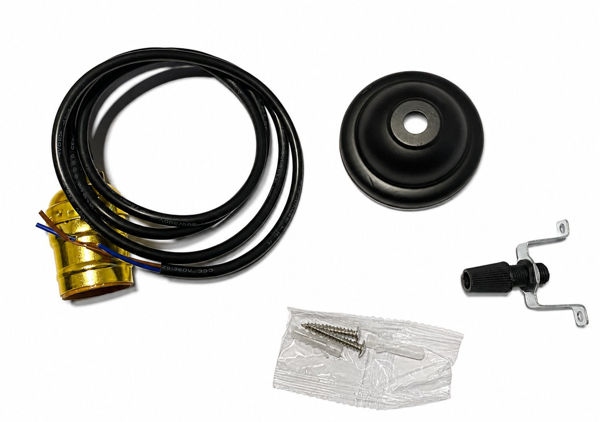 Imagen de Porta Lampara con cable colgante E27